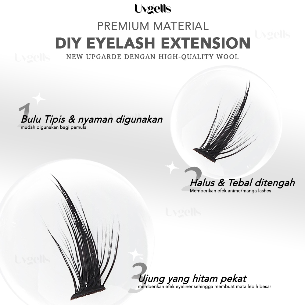 Anime Whisphy Lash DIY Eyelash Extension - Image 3