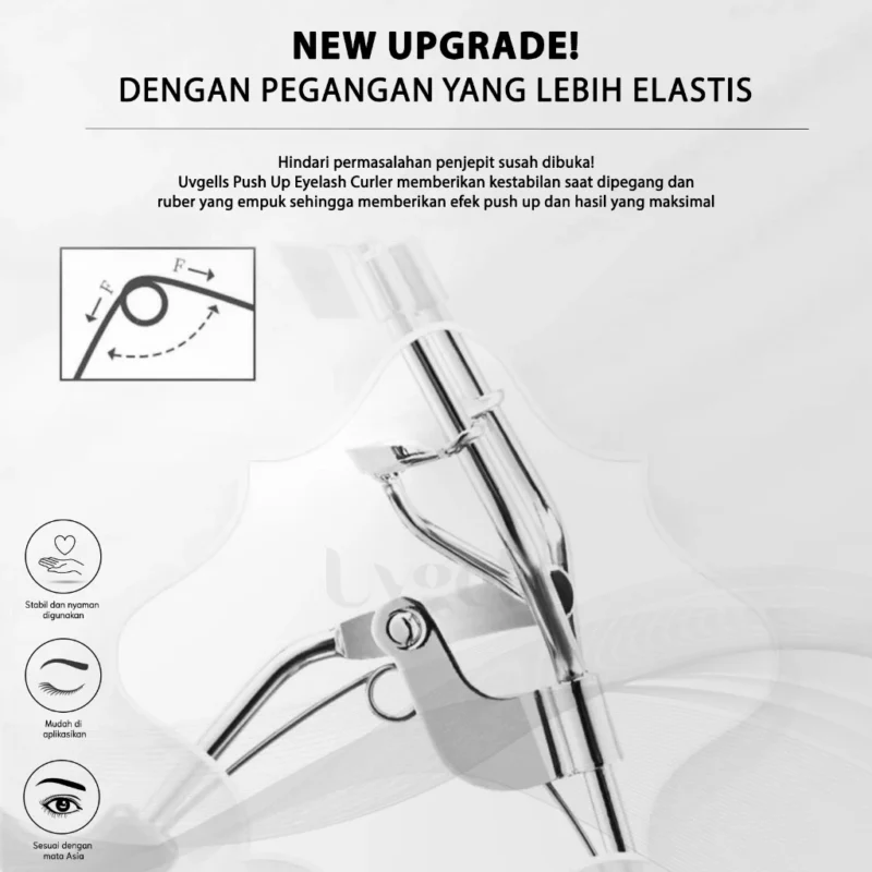 Uvgells PUSH UP Eyelash Curler - Image 3