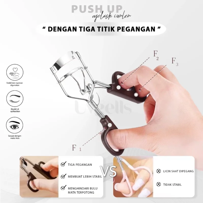 Uvgells PUSH UP Eyelash Curler - Image 2