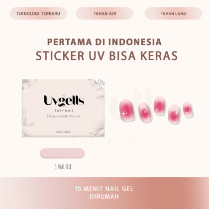 Uvgells LITE editions - Teknology Nail Sticker Gel Art