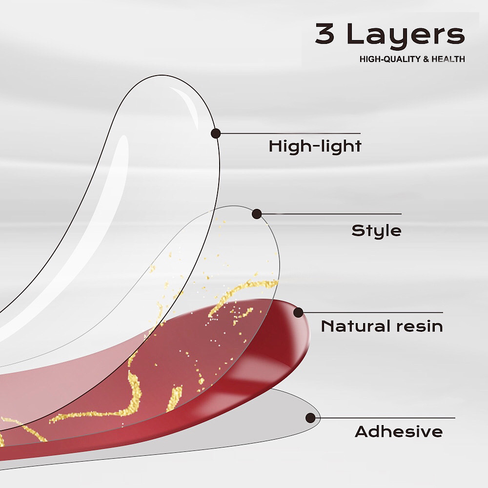 Uvgells LITE editions - Teknology Nail Sticker Gel Art - Image 4